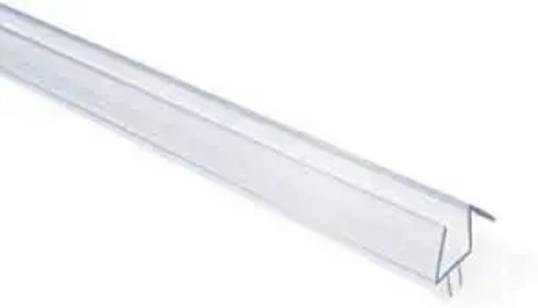 1/2" Frameless Glass Shower Door Sweep - Bottom Seal - Wipe - Drip Rail - 31"