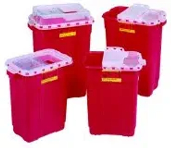 305666 PT# 305666- Container Sharps XL Red 19gal 5/Ca by, Becton-Dickinson