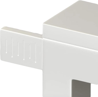 Premium Style Extension Arm Kit - Equipped with 4 Arms Ensuring Seamless, Secure Easy Installation Mini Split System - Ultimate Essential Accessories AC Setup (White, Medium)