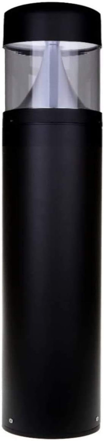 LED Bollard Landscape Lights 25" 10W 3000K 120V-277V Commercial/Residential Modern Ballard Lighting Fixture for Garden, Pathway, Driveway Electric Light. ETL Listed.