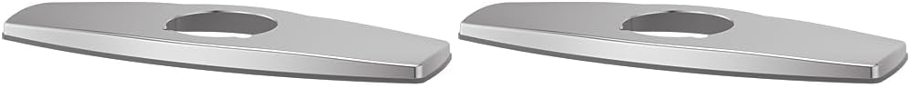 961-230A Deckard Faucet Deckplate, 1 Count (Pack of 2), Polished Chrome