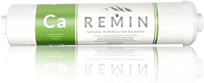 REMIN Ca (Calcium) - Reverse Osmosis remineralizer. Made in USA with Balanced Blend of Minerals. Increase Mineral concentrations, pH, Antioxidants and Hydration.