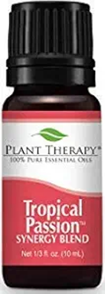 Tropical Passion Essential Oil Blend 10 mL (1/3 oz) 100% Pure, Undiluted, Therapeutic Grade