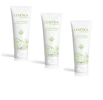 LEMYKA Eczema Flare Defense Natural Calming Cream - 3 Pack Bundle, for Infants, babies, kids, and adults with Eczema (Atopic Dermatitis), Dry Itchy Patches, Skin Rashes, Steroid Free