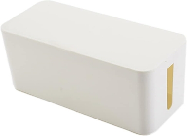 Strip Cover Plug Board Organizer White