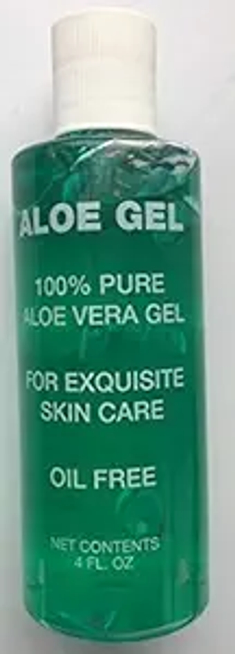 Aloe Vera Gel - 100% Pure and Organic Aloevera Extract, Thick and Absorbent for Men or Women Facial and Scalp Care - Great for Face, Skin or Hair | 4 Oz (1 Pack)