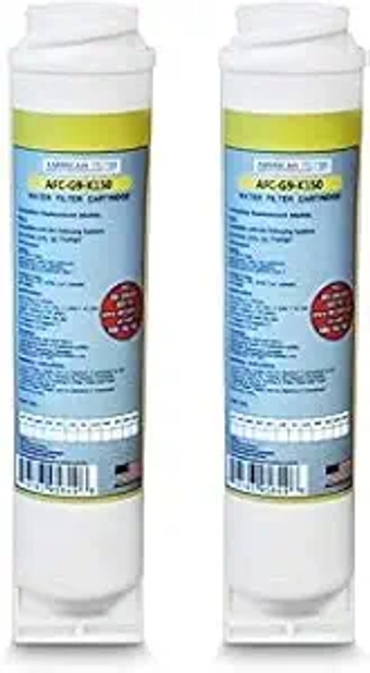 2 Pack AFC Brand, Water Filter, Model # AFC-G9-K15, Compatible with GE(R) Filtration Systems GXK185K