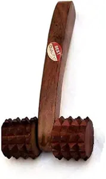 Balayantra Wooden Massager/Hair Growth/Acupressure Roller Massager/feet/Head Roller Massager/Wooden Roller Massager