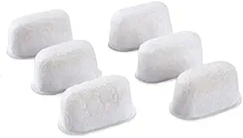 Premium 6-pack Water Filters For Replacement Breville BWF100 with Ion Exchange Resin inside, white, 12.09 x 6.22 x 2.6 inches