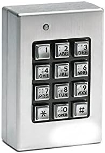 212SE, 0-212140 Indoor/Outdoor Surface-Mount Weather Keypad Garage Door Opener Garage Door Opener Remote Smart Garage Door Opener Garage Door Garage Door Remote Garage Door keypad