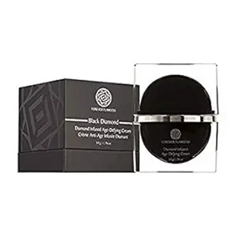 Diamond infused Age-defying Diamond Cream with 100% Natural White Diamond Infused Powder, Designed for  Skin, Anti-Wrinkle & Anti Aging FF42, (1.76 oz)