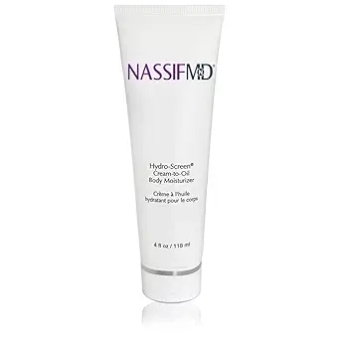 Hydro-Screen Cream to Oil - Daily Body Hyaluronic Acid with Retinol Moisturizer - Anti Aging After Shower Body Moisturizer for Dry Skin