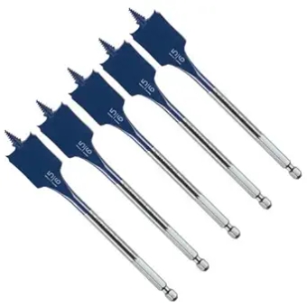 Pack of 5#DSB1012B 15/16 in. x 6 in. Daredevil Spade Bit (Bulk) Replacement Part New for Bosch