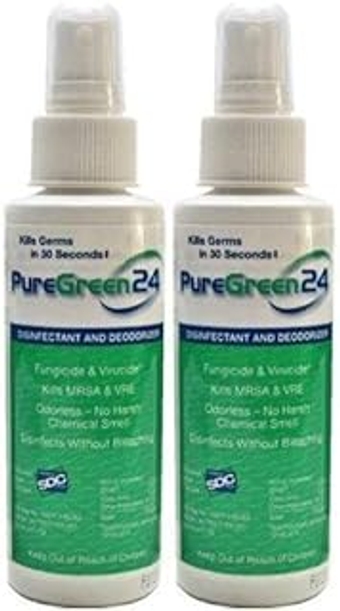 PureGreen Safe & Effective Disinfectant, Kills Deadly Germs Including RSV, MRSA & Staph, NoroVirus & Influenza Contains ...