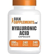 BULKSUPPLEMENTS.COM Hyaluronic Acid Capsules - Hyaluronic Acid Supplements - Hyaluronic Acid 200m...