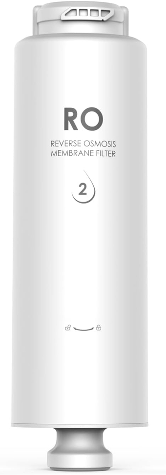 Reverse Osmosis System RO Filter, Replacement Filter for F2 600 GPD Reverse Osmosis System Under-Sink, Come with Coconut-Shell Activated Carbon, 24-month Lifetime