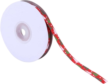 1 Roll Ribbon Accessories Fiber Gift Wrapping Spool Decorating Ornaments Home Bright Color red DIY Nativity Decor Scrap Booking Bowknot Bags Christmas Tree Polyester Christmas Bag