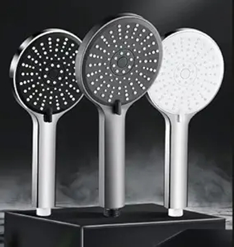 Shower Head, Handheld Shower head,High Pressure 5 Spray Modes Bath Handheld Shower Heads Adjustable for Bathroom (Gray)