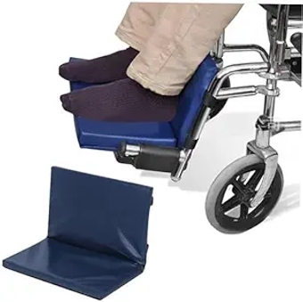 Comfortable Wheelchair Leg Cushion & Elevating Pad - Supportive Home for Handicapped - Blue Accessories for 16x20 Inch Wheelchair - Improve Comfort &-size1