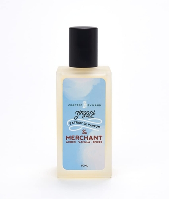 The Merchant Extrait – Cologne for Men – Concentrated Perfume for Long Lasting Fragrance – Classic amber, vanilla and spice Scent – Splash On After Shaving, 50 ml