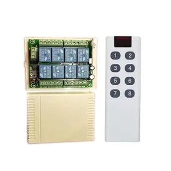 DC 12V Radio frequency RF remote control switch Electric door lock/lighting/LED switch 433.92 mhz relay module - (Color: 433mhz)