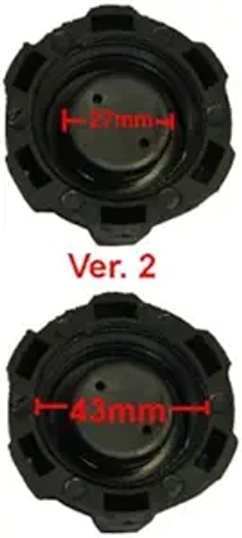 Gas  Fuel Tank Cap for 43cc 47cc 49cc 2 Stroke Engines mini bike gas tank 52cc CG430 520 Engine 43CC 40-5 brush cutter trimmer ground auger fuel tank cap