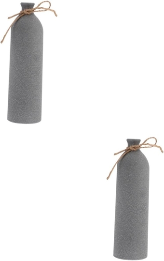 Wedding Vases 2 Pcs Twine Vase Flower Planter Vase Dried Flower Vase Flower Arrangement Vases Ceramic Vase Tall Centerpiece Vases Kitchen Office Fresh Decorative Flower Ceramics