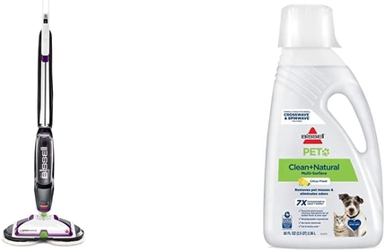 SpinWave PET Hard Floor Spin Mop, 20399 PET Natural Cleaning Formula