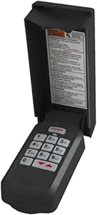 for GK-R Garage Door Opener Keypad, Compatible with All Genie Intellicode and Overhead Garage Door Openers, Replace 37332R, GK-BX, OKP-BX, GWKP, GWK-IC, ACSDG, ACSDA1, ACSD1G, B8QACSDA etc. (Black)