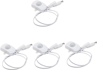 4pcs Controller Ir Light Photo Cells for Outdoor Light Ir Controller LED Motion Ir Sensor Motion Sensor Sensor LED Controller Sports Abs