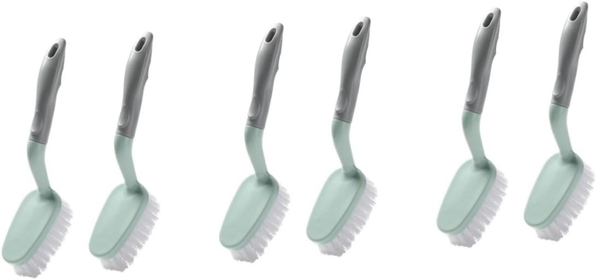 6 pcs Floor Brush Bathtub Cleaner Floor Broom Bathtub Scrubber dusting Brush Bench Brush Bathroom Scrub Brush Toilet Cleaning Brush Cleaning Accessories Multifunction pan