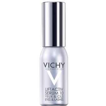 Anti-Wrinkle Serum for Eyes and Lashes, Hyaluronic Acid, 15 Mineral-Rich  Volcanic Water, Fragrance-Free