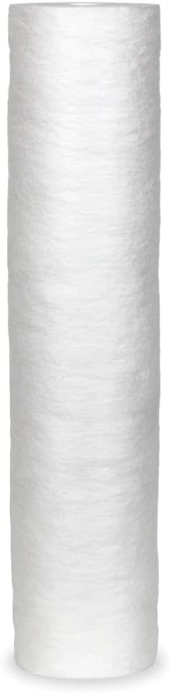 Replacement 20-inch Sediment Pre-Filters for Low Maintenance Whole House Water Filtration Systems - EQ-PFC.2045K