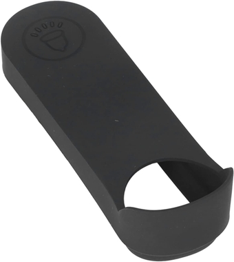 Doorbell Dust Cover, Antiscratch Silicone Case, Slippery Surface, Dustproof, AntiUV for Desktop (Black)