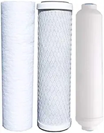 Replacement Filter Kit for Vertex PT 4.0 RO System - ludes Carbon Block Filter, PP Sediment Filter & Inline Filter Cartridge by   .