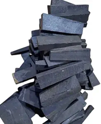Karungali kattai (Raw Cut) - Ebony Wood Sticks - Original Quality raw Cut Pieces -  (3 inches (30-50g))