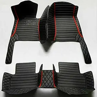 Custom Car Mats All Weather Fit Automotive Floor Mats PU Leather Protector Mat for Most Sedan, SUV, Truck Floor Mats