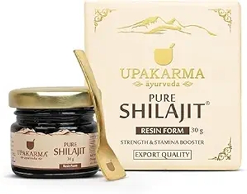 YRL 100% Ayurvedic, 30G Original and Pure Shilajit/Shilajeet Resin|for Men and Women|Helps to Boost Performance, Power, Stamina, Endurance, Strength and Build Muscle Mass|Pack of 1