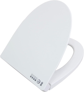 TU902 Elongated Toilet Seat Soft Closing UF Material Durable Heavy Duty Top Fixing,White