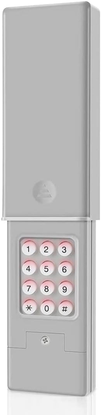 Wireless Garage Door Keypad for Liftmaster Chamberlain Sears Craftsman Garage Door Opener with Purple/Yellow/Green/Orange/Red Learn Button, Keyless Entry (Sliding Cover)