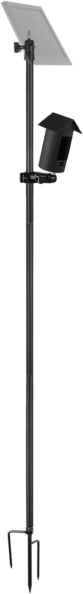 Ground Stake Mount Stand for Ring Stick Up Cam, 31.49 or 47.24 Inch Cam Mount for Ring Stick Up Cam Solar/Battery, All Weatherproof, Adjustable Angle, Security & Sturdy for Outdoor Surveillance
