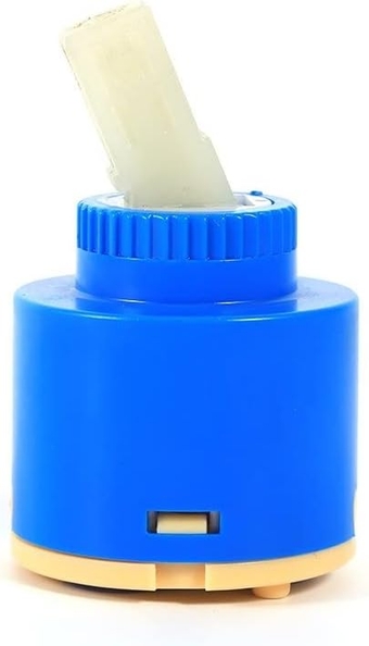 Diameter 35/40mm Ceramic Faucet Cartridge Replacement, Water Mixer Tap Inner Control Faucet Valve for Single Handle Kitchen Basin Shower(40mm)