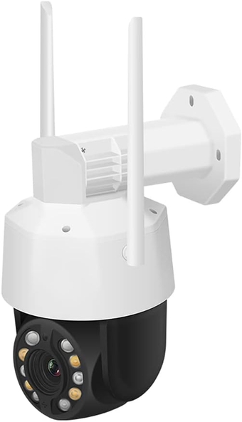 Tuya Smart WiFi 5MP 20X Optical Zoom Auto-Tracking Outdoor PTZ Security Camera, Motorized Pan/tilt/Zoom High Speed Dome IP Camera&2 Way Audio,98ft Night Vision, Remote View, ONVIF Compatible