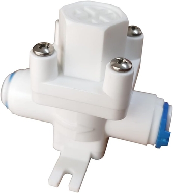 1/4" OD Tube Water Pressure Relief Regulator, Reducing Valve Filter Protection Push to Quick Connect Fittings for Reverse Osmosis Water System.