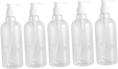 5pcs Shampoo Dispensing Bottle Refillable Cosmetic Bottles Hand Soap Dispenser Cream Bottle Reusable Shampoo Bottles Foam Pump Bottle Pump Press Bottle Bottle Travel