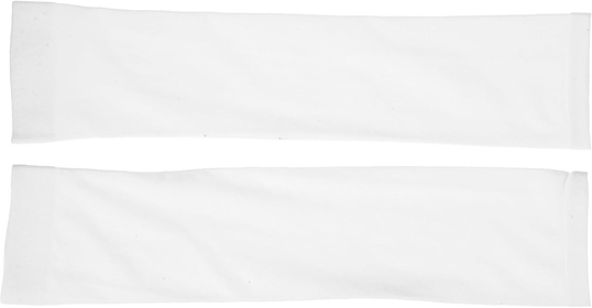 1 Pair Footba Arm Sleeves Soccer Sleeves to Cover Arms for Women Youth Arm Sleeve Cycling Arm Sleeve Arm Covers for Men Uv Sleeves Basketball Lycra Ice Sleeve Women's White