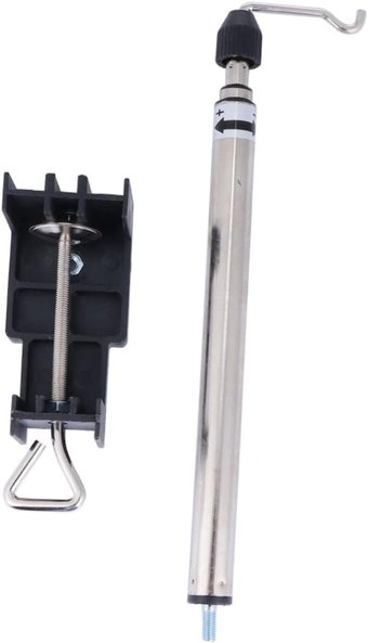 1 Set Workbench Hook Bench Chain Grinder Stand Tabletop Grinder Stand Electric Grinders Bench Grinder Stand Retractable Grinder Bracket Shelf Steel Pipe Telescopic