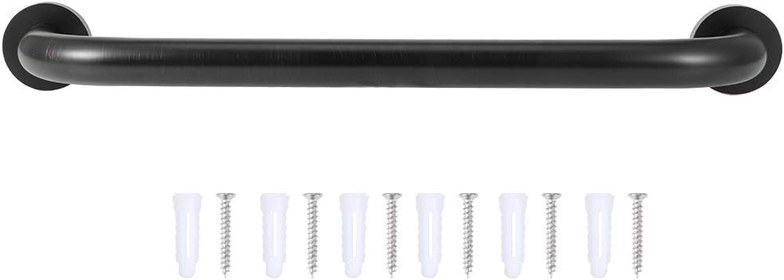 Shower Grab Bar,42cm/16.5" Black Copper Nonslip Handrail Safety Grab for Home Hotel Bathroom