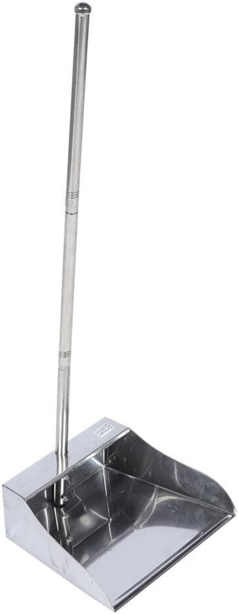 Large Trash Shovel Garbage Shovels Trash Cleaning Shovels Broom with Dustpan Pet Poop Trayand Heavy Duty Garbage Bags Home Dustpan Indoor Office Stainless Steel Cleaning Tool