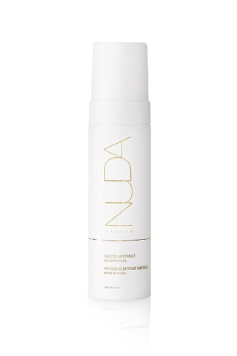 Sunless Tan Remover | Gentle & Non-Abrasive Mousse | Vegan Self Tanner Remover with Vitamins A, C, & E and Aloe Vera, White Tea, & Lemon | Fake Tan Remover for Women, (190mL)